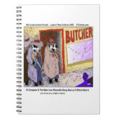 Al Cowpone & The Moofia Gang Funny Cows Notizblock (Vorderseite)