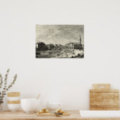 Al Dolo - Canaletto - 1746 Poster (Küche)