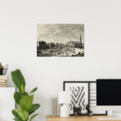 Al Dolo - Canaletto - 1746 Poster (Heimbüro)