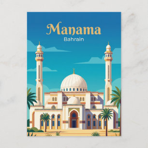 Al Fateh-Große Moschee Bahrain Postkarte
