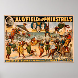 Al-Feld-größere Minnesänger 1905 Poster