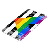 AL FLAG DISTRESSED -.pnng Magnet (Linke Seite)