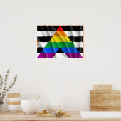 AL FLAG FLYING -.png Poster (Küche)