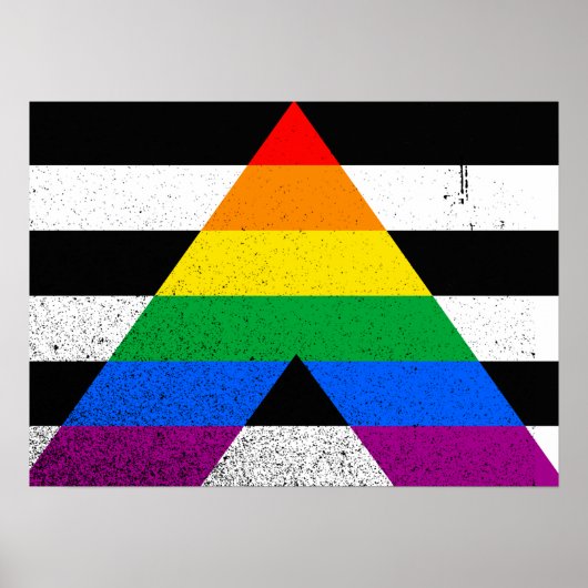 AL FLAG ORIGINAL -.pnng Poster (Vorne)