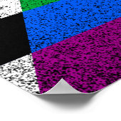AL FLAG ORIGINAL -.pnng Poster (Ecke)