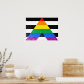AL FLAG ORIGINAL -.pnng Poster (Küche)