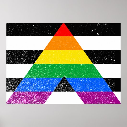 AL FLAG ORIGINAL -.pnng Poster (Vorne)