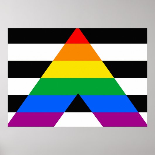 AL FLAG ORIGINAL -.pnng Poster (Vorne)