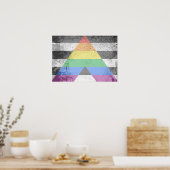 AL FLAG ORIGINAL -.pnng Poster (Küche)