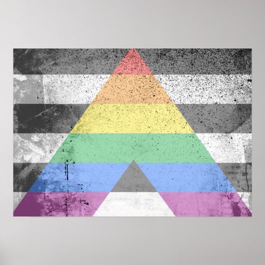 AL FLAG ORIGINAL -.pnng Poster (Vorne)