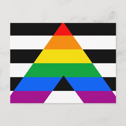 AL FLAG ORIGINAL -.pnng Postkarte (Vorderseite)