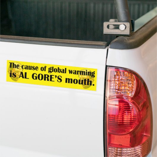 Al Gore Autoaufkleber 1 (Auf Lkw)
