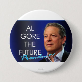 Al Gore das zukünftige Präsidenten-Button 3 Button