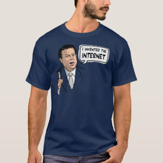 Al Gore, erfand ich das Internet T-Shirt
