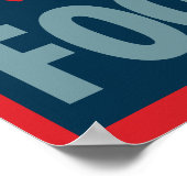 Al Gore - Footprint: OHP Poster (Ecke)