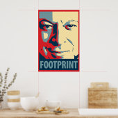 Al Gore - Footprint: OHP Poster (Küche)