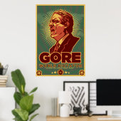Al Gore for Dictator Poster - Angepasst (Heimbüro)
