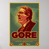 Al Gore for Dictator Poster - Angepasst (Vorne)
