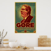 Al Gore for Dictator Poster - Angepasst (Küche)