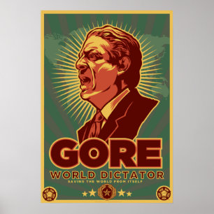 Al Gore für Diktator Poster - besonders
