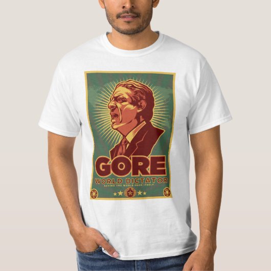 Al Gore für Diktator T-Shirt - besonders (Vorderseite)