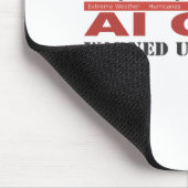Al Gore warnte uns Mousepad (Ecke)