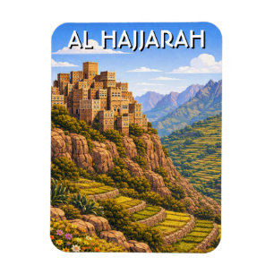 Al Hajjarah Jemen Reise Magnet