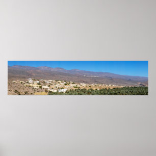 Al Hamra historischer Ort im Oman Poster