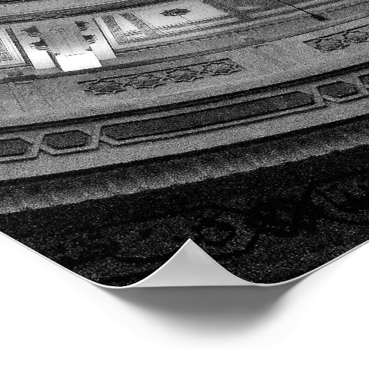 Al Haram Mosque Dome Poster (Ecke)