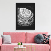 Al Haram Mosque Interior Leinwanddruck (Insitu (Wohnzimmer))