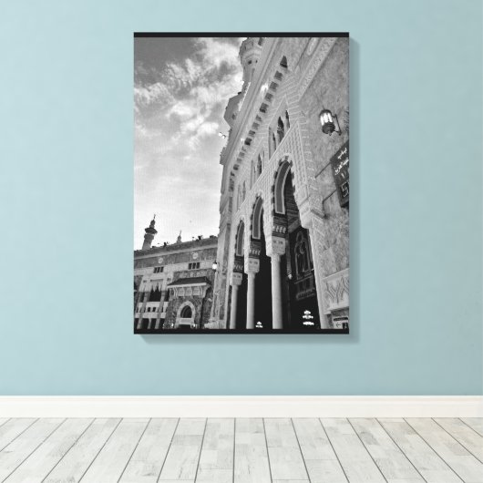 Al Haram Mosque Leinwanddruck (Insitu (Holzboden))