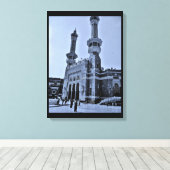Al Haram Mosque Leinwanddruck (Insitu (Holzboden))