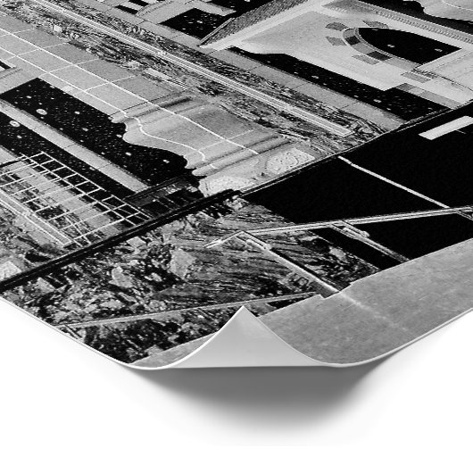 Al Haram Mosque Poster (Ecke)