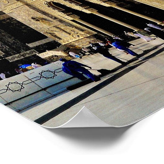 Al Haram Mosque Poster (Ecke)