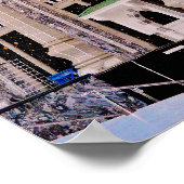 Al Haram Mosque Poster (Ecke)