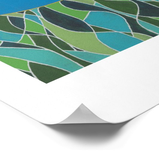 Al Hayy - Print Poster (Ecke)