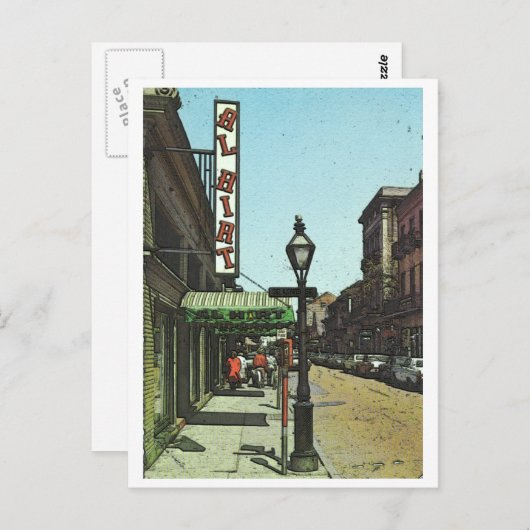 Al Hirts Jazz Postkarte (Vorne/Hinten)