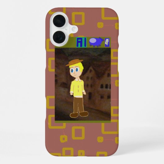 Al iPhone Hülle (Rückseite)