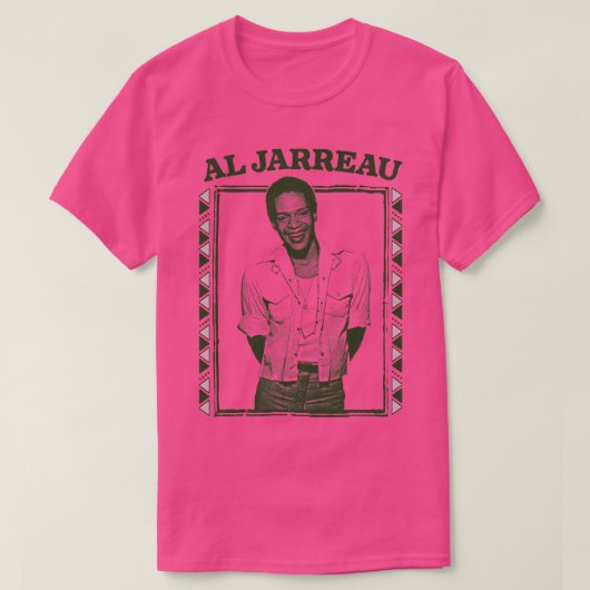 Al Jarreau Vintag Style Fan Design T-Shirt (Design vorne)