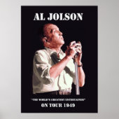 Al Jolson on Tour Poster (Vorne)