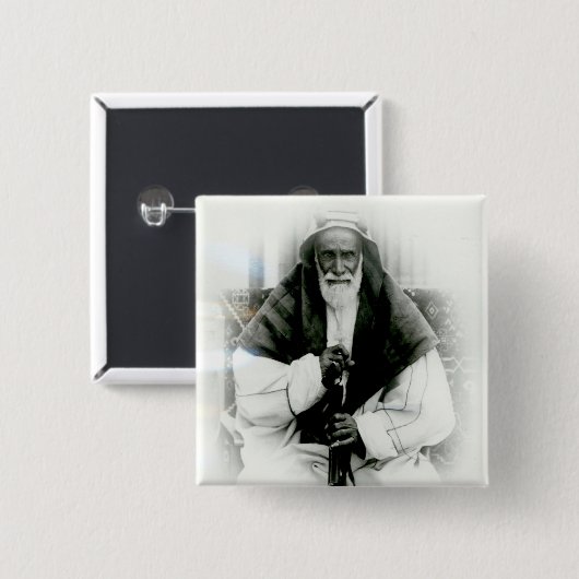 Al Khalifah Isa Ibn Ali Button (Vorne & Hinten)