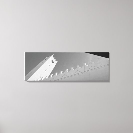 Al-Kindi Plaza Minaret Leinwanddruck (Vorderseite)