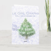 Al Lass Winter Feiertagskarte (Rückseite)