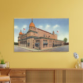 Al Malaikah Temple & Shrine Auditorium Leinwanddruck (Insitu (Wohnzimmer))