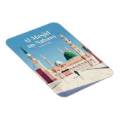 Al-Masjid an-Nabawi (Prophetenmoschee) Magnet (Rechte Seite)