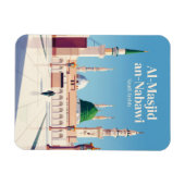 Al-Masjid an-Nabawi (Prophetenmoschee) Magnet (Horizontal)