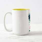 Al Mawlid Al Nabawi Prophet Muhammad Birthday Zweifarbige Tasse (Links)