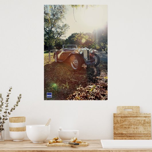 Al Moss'MGTC Poster (Küche)