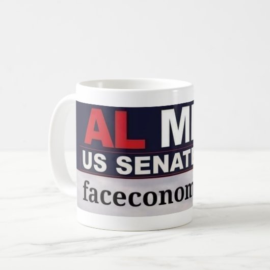 Al Myna US Senate Merchandise Kaffeetasse (Vorderseite Links)