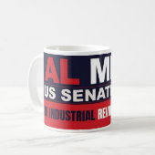 Al Myna US Senate Merchandise Kaffeetasse (Vorderseite Links)